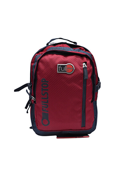 FULL STOP 18" Burgundy Backpack