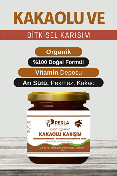 PERLA BEAUTY Vitamin Takviyeli Macun ,besin Destekleyici, Kakaolu, Pekmez, Ar...