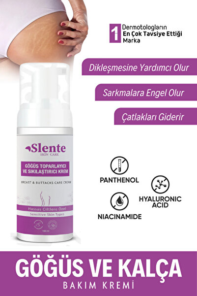 SLENTE Göğüs Ve Kalça Şekillendirici, Dolgunlaştırıcı, Çatlak Giderici, Sıkıl...