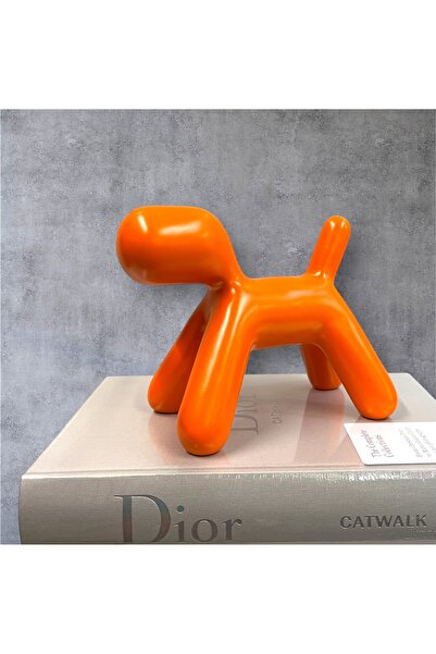 Mioletti Turuncu Pop Art Puppy Köpek Obje