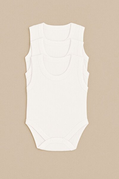 Nayinom 100% Cotton Report Baby Bodysuit Set of 3 - Soft Fabric - Baby Girl/Boy