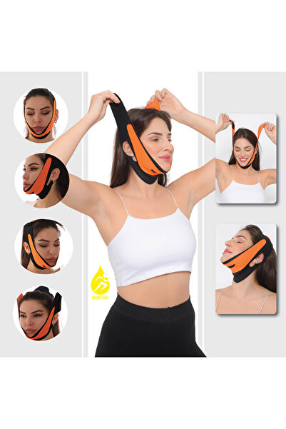 SAUNA SUIT Çene Şekillendirici Gıdı Toparlayıcı Uygulaması Kolay Yüz Maskesi