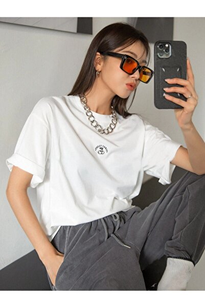 CLAYES Μπλουζάκι Sweet Candy Single Jersey - Τυπωμένο μπλουζάκι με κοντό μανίκι με λαιμόκοψη