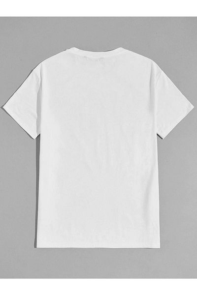 CLAYES 3-Piece Combination - Black, White and Gray Oversize Crew Neck T-shirt