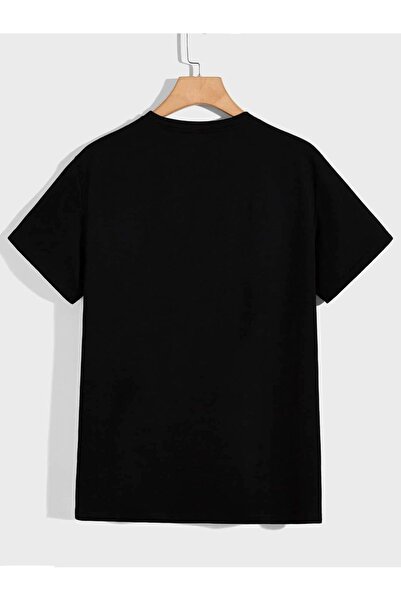 CLAYES Σχέδιο γλυπτικής - Μαύρο εμπριμέ μπλουζάκι Oversize