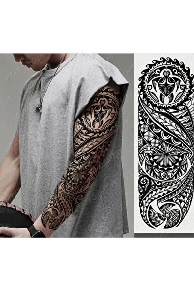 Genel Markalar Geçici Tribal Figürlü Dövme Tattoo