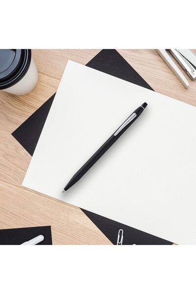 Cross Click Mat Siyah Tükenmez Kalem At0622-102 - ÖZEL KUTULU / KİŞİSELLEŞTİRİLEBİLİR