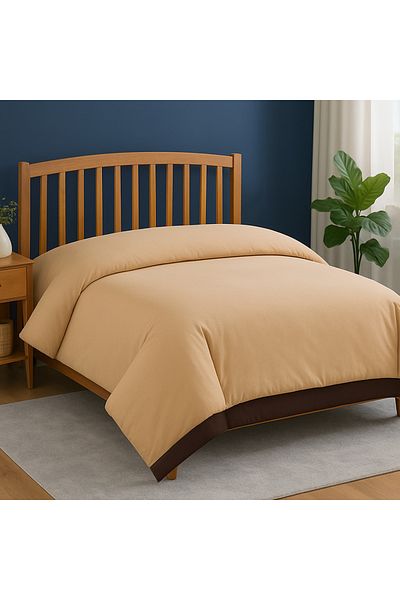 English Home Απλό Παπλωματοθήκη διπλής όψης 100% βαμβακερή King Size