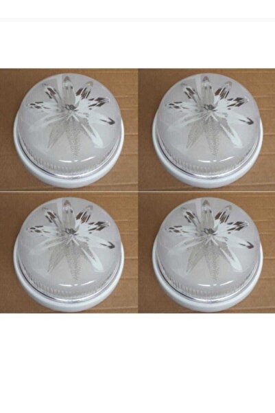 Aslan Yapı Market Tavan Glop Led Ampül Tavan Armatürü Balkon Banyo Lambası 4 Adet