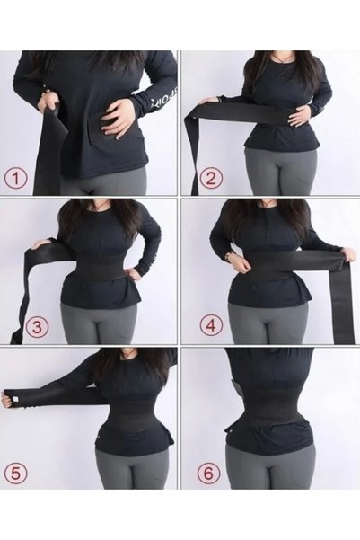 CKSpor Tightening Belly Waist Corset Bandage with Waist Wrap