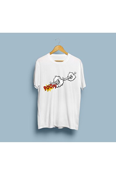 eioswear بوف! تصميم تي شيرت كبير الحجم للجنسين