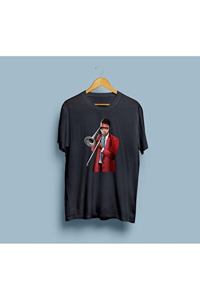 eioswear Unisex Oversize Trombone Design T-Shirt
