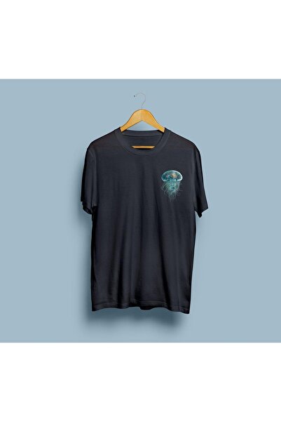 Generic Brand Design cu meduze unisex supradimensionat tricou