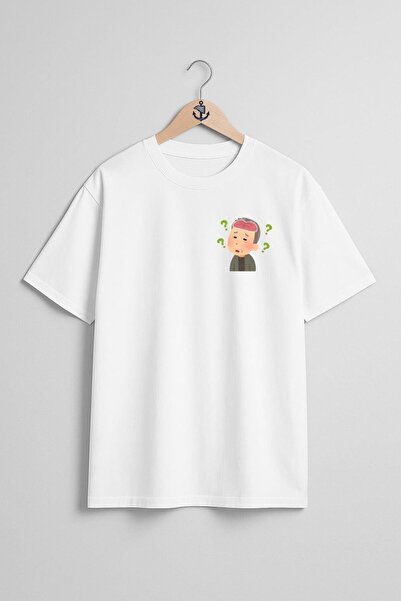Bahriyeli Collection Μπλουζάκι Unisex με σχέδιο τσέπης για τη νόσο του Αντικρατικού, την αγγειακή νόσο και την νόσο της ορτικής εγκεφάλου του oversized