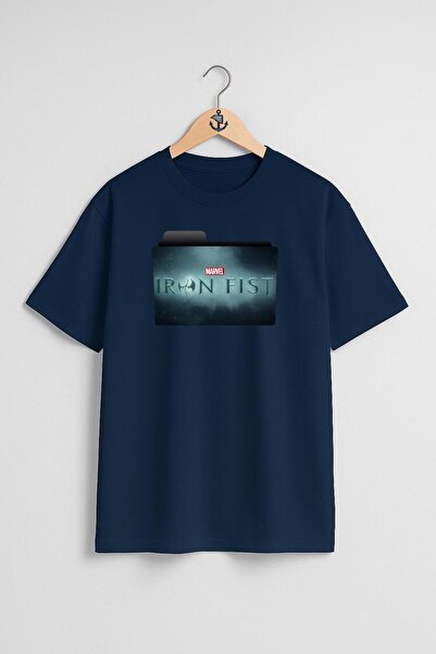 Bahriyeli Collection supradimensionat Iron Fist Design pentru piept unisex tr...