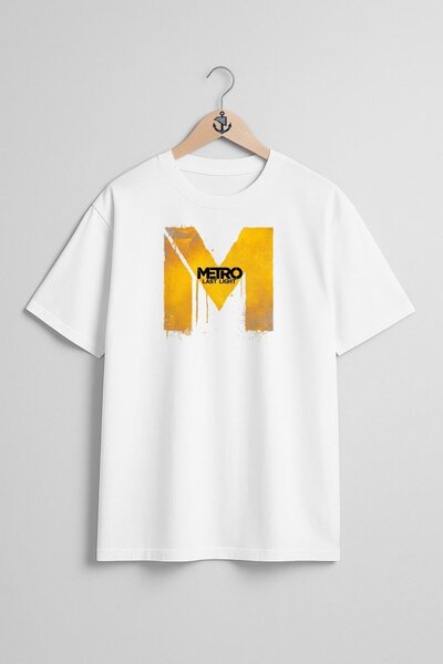 Bahriyeli Collection Tricou unisex cu design supradimensionat pentru piept Me...
