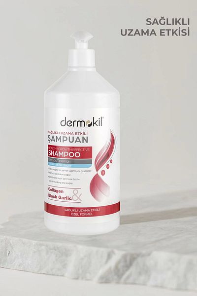 Dermokil Collagen & Black Garlic Healthy Growth Effective Shampoo 1L