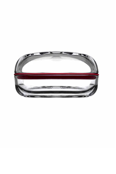 kitchenboost 4-Piece Multi-Purpose Paşabahçe Plus Glass Storage Container with Silicone Gasket