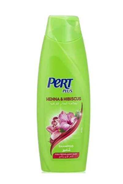 PERT PLUS Strength & Shine Shampoo for Weak and Dull Hair with Henna and Hibiscus Extract, 200 ml