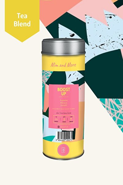 Mim and More Boost-Up Tea - Ginger Energy Tea 50 g