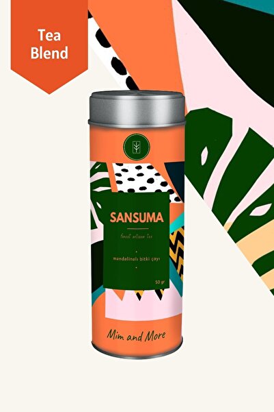 Mim and More Sansuma Tea - Herbal Tea with Mandarin, 50 g