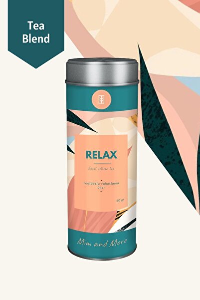 Mim and More Relax Tea - Herbal Tea with Rooibos, 50 g