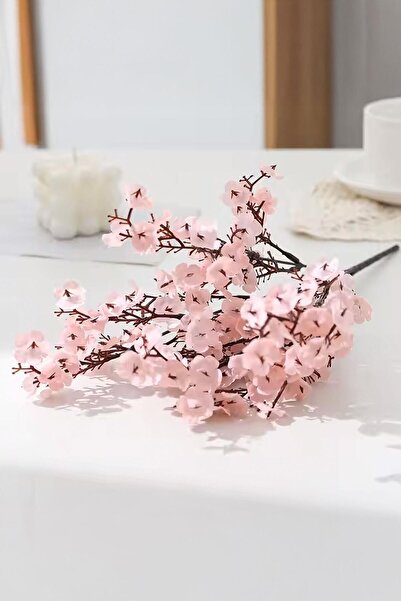 Buka Shops Baby Breath Colorful Artificial (Cipsofilya) Harness - Single Branch Sale - Skin Pink