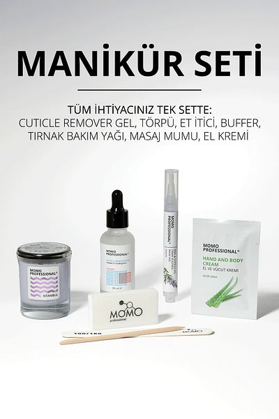 MOMO professional Manicure Set, Nail Care Set No.2