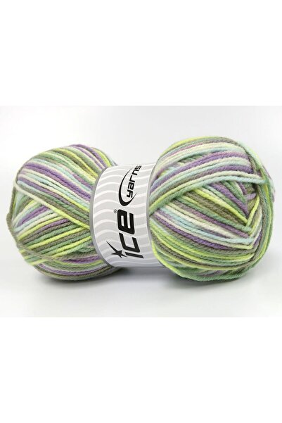 Ice yarns (4 قطع 100 جرام) صوف فاريكولور لايت، أكريليك، 4 عبوات