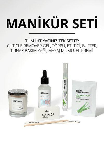 MOMO professional Manicure Set, Nail Care Set No.3