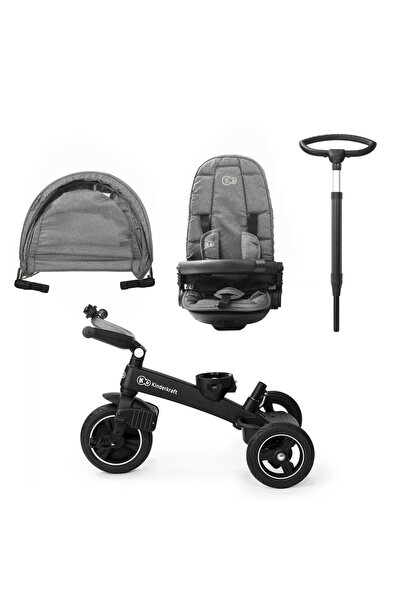 Kinderkraft KINDERKRAFT EASYTWIST TRICYCLE, PLATINUM GRAY