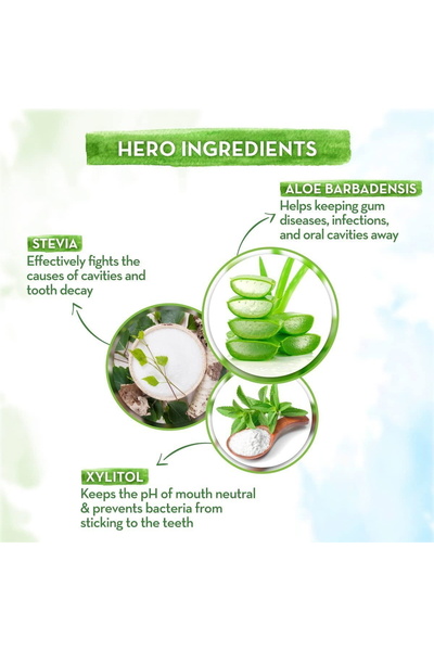 Mamaearth Berry Blast Toothpaste For Kids 12+ Months 2 x 50 g Fluoride-Free & Safe to Swallow