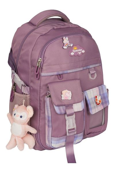 Relaxion Korean Style Luxury School Bag with Orthopedic Accessories