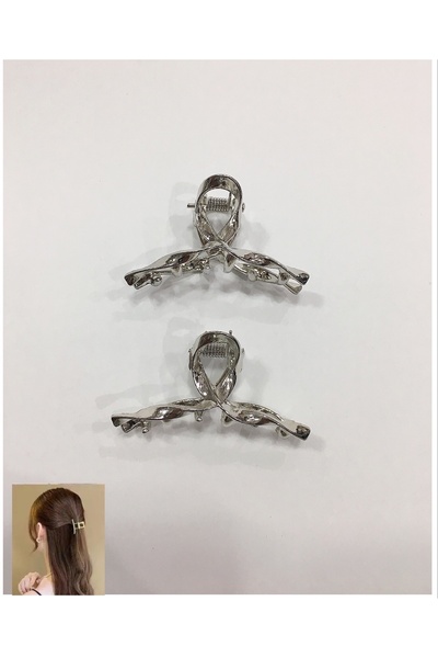 NEW HİLL Μίνιμαλ μεταλλική αγκράφα 2 τεμαχίων