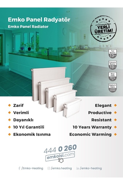emko Panel Radyatör 300x2200