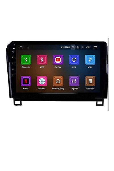 Toyota Android screen for Toyota Sequoia 2008-2017 (RAM 2 - Memory 32) supports CarPlay and Android Auto