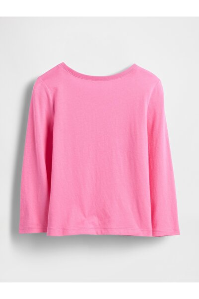 GAP Kız Bebek Pembe Logo T-Shirt