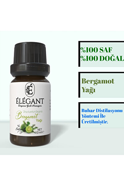 Elegant Bergamot Yağı 10 ml - %100 Saf Ve Doğal - Esansiyel Yağ, Aromaterapi ...