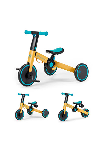 Kinderkraft KINDERKRAFT 4TRIKE BALANCE BIKE / TRICYCLE, PRIMROSE YELLOW