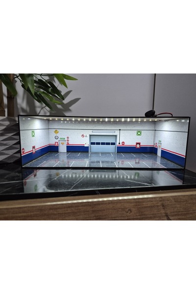 standes 20 araçlık 1.64 diorama garaj