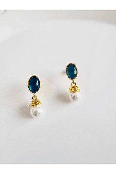 DEVİ fashion Vintage İnci Küpe 3 cm