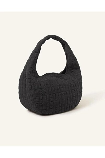 Accessorize Gofre Büzgülü Yeşil Renk Omuz Çantası