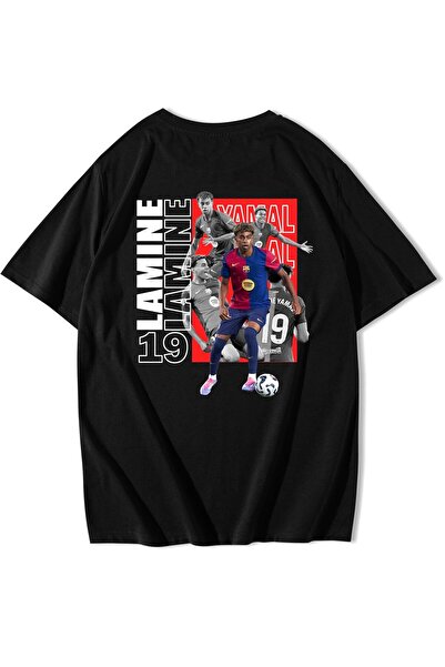 BRZ COLLECTION Tricou unisex oversize laminat cu plasture negru