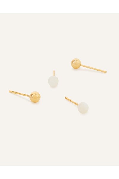 Accessorize Z 2X PEARL AND PLAIN GOLD