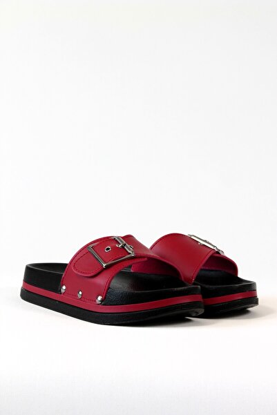 ALTINER Ortopedik Kırmızı Kadın Terlik