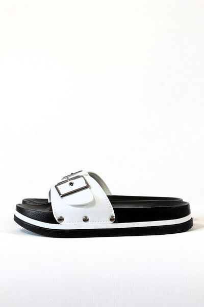ALTINER Orthopedic White Women's Slippers
