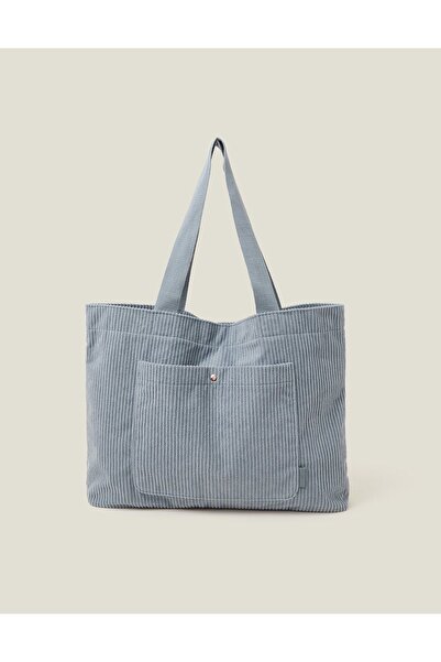 Accessorize Kadife Alışveriş Çantası