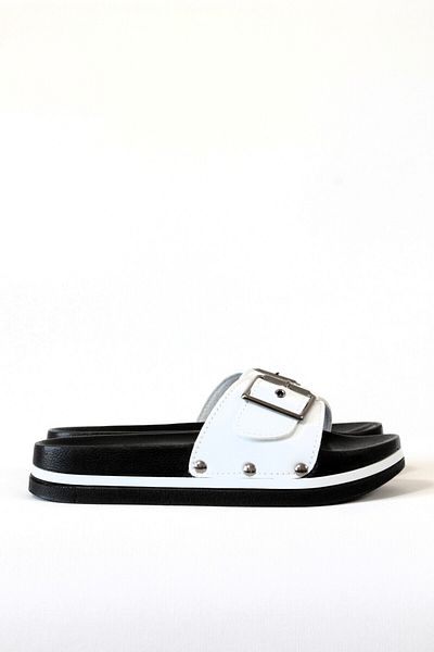 ALTINER Orthopedic White Women's Slippers