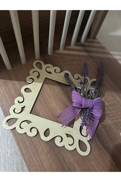 Marrone Lavender Socket Frame Bell Ornament