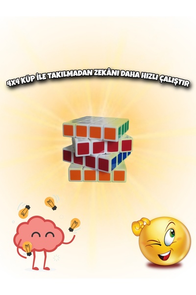 Genel Markalar Rahat Dönebilen Zeka Küpü, Başlangıç Seviye 4x4 Takılmayan Küp.